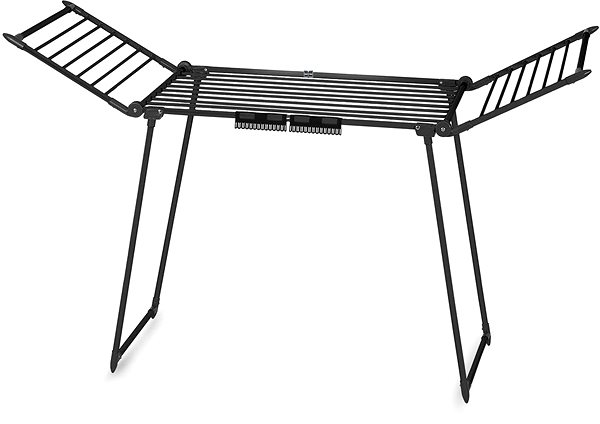 Massido Lydia folding clothes dryer, black .