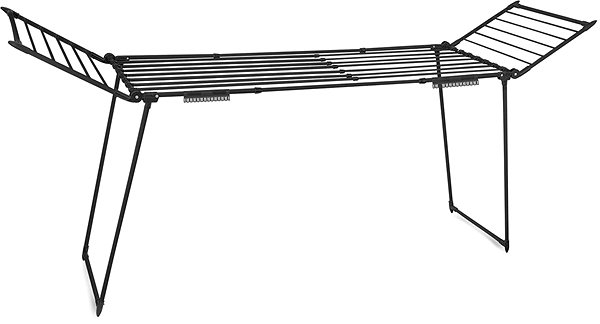 Massido Lydia folding clothes dryer, black .