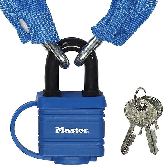 Kerékpár zár Master Lock 8390EURDPROCOLB Kerékpár lánczár, 6 mm ...