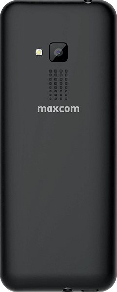 Mobilný telefón Maxcom Classic MM139 čierny Zadná strana