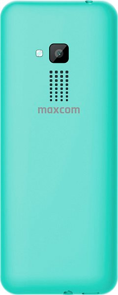 Mobilný telefón Maxcom Classic MM139 modrozelený Zadná strana
