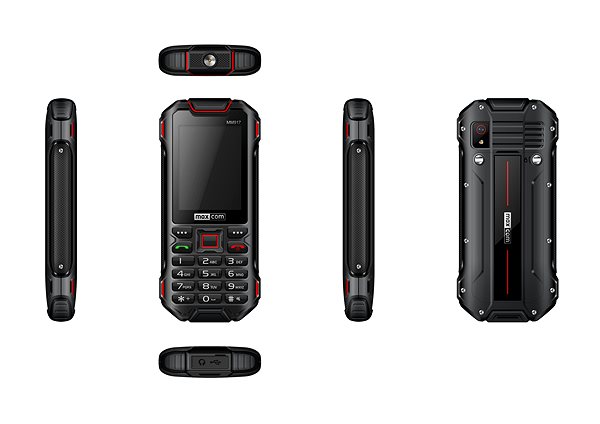Mobile Phone Maxcom MM917 Lateral view