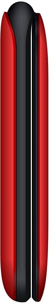 Mobilný telefón Maxcom MM817 červený Bočný pohľad