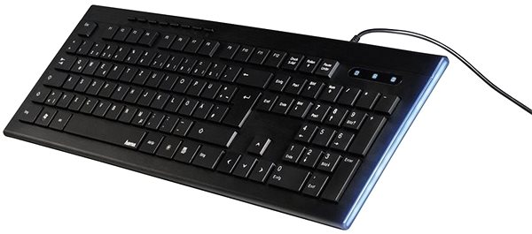 Billentyűzet Hama Anzano Multimedia Keyboard Black HU ...