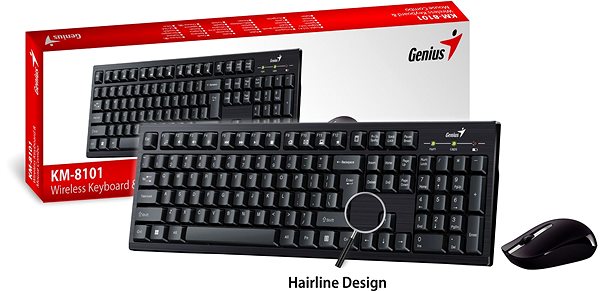 Tastatur/Maus-Set Genius KM-8101 - CZ/SK ...