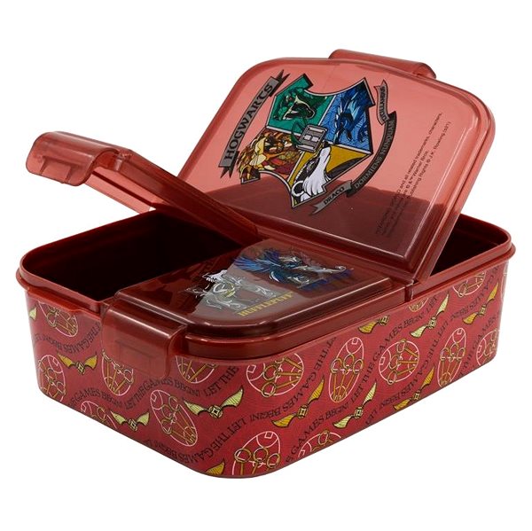 Lunch Box Alum Sandwich Box - Harry Potter with School Shields ...