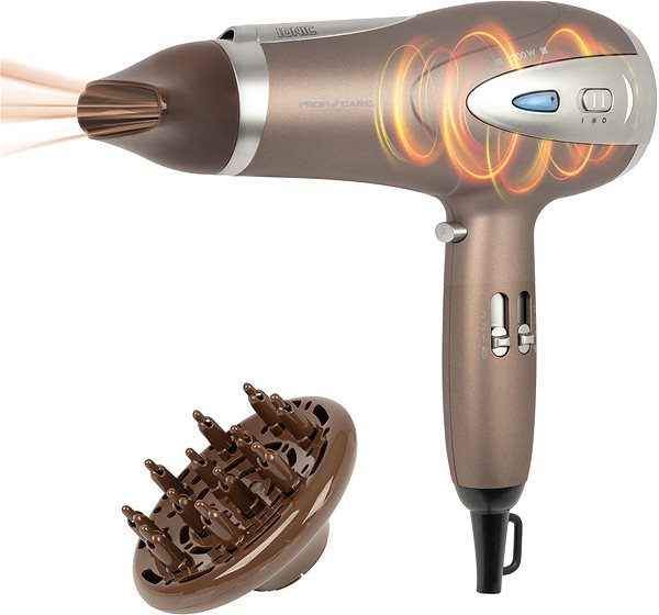Hair Dryer ProfiCare HTD 3113 brown ...