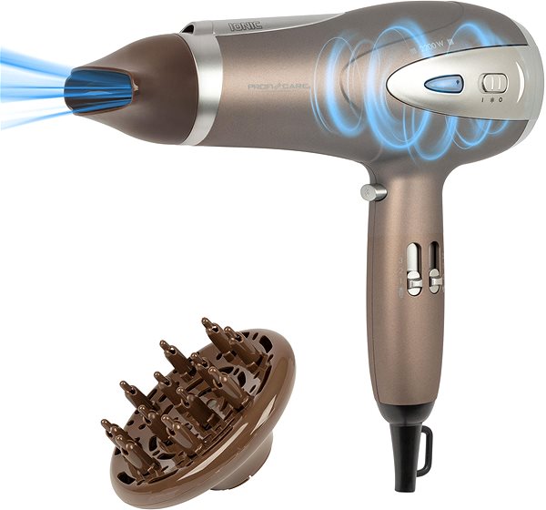 Hair Dryer ProfiCare HTD 3113 brown ...