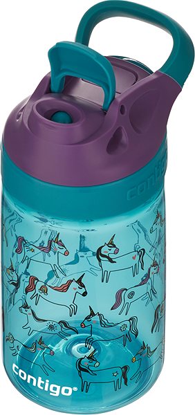 Kulacs Contigo Jessie, unikornis, azúrkék, 420 ml ...