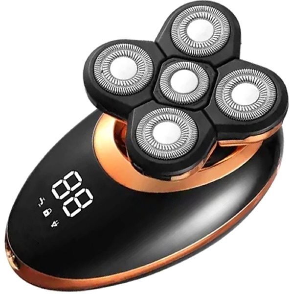 Razor APTEL Electric shaver for men 5in1 - black and gold ...
