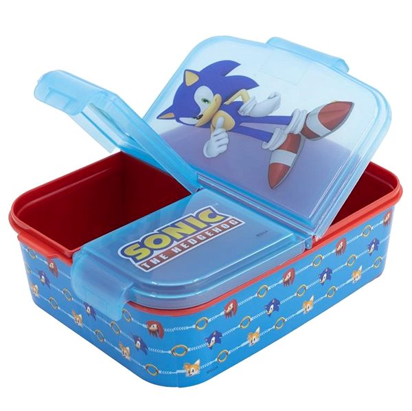 Desiatový box ALUM Viacdielny sendvičový box – Sonic ...