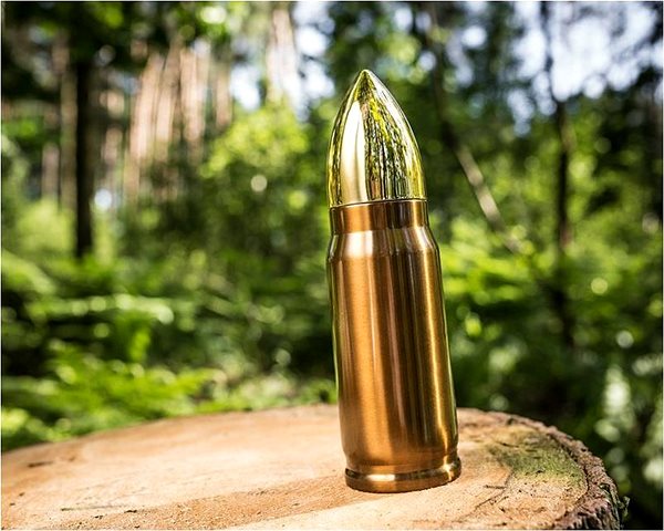 Thermos Alum Hub Shaped Thermos - Brass ...