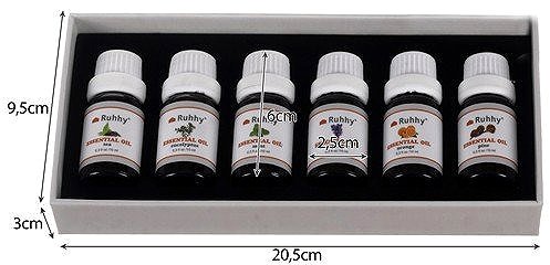 Essential oil Ruhhy 21939 Essential oils 10 ml, set of 6 .