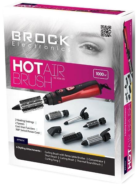 Hot Brush Brock 1000 W black ...