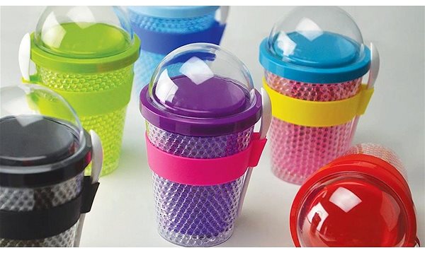 Snack Box Asobu Cooling cup Chill YO 2 GO 386 ml, pink ...