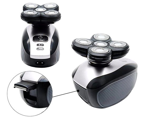 Shaver Verk 24458 Multifunction shaver, 4D, black .