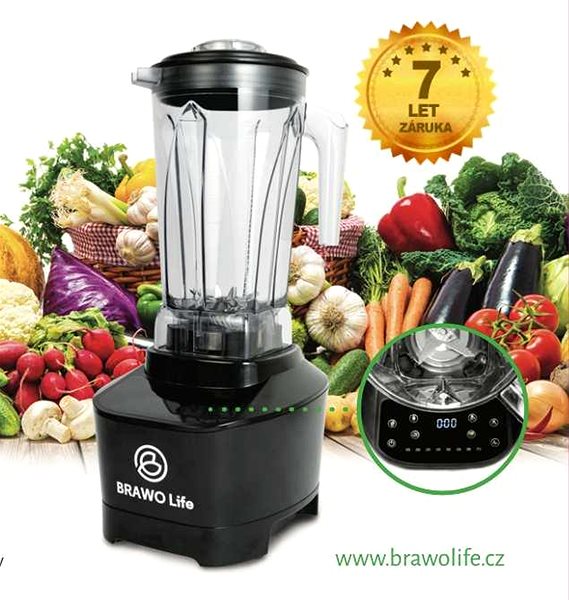 Countertop Blender BRAWIUM Life 1+1 Mixer BL-801 black ...