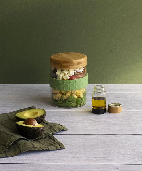 Lunch Box Pebbly PKV-031 Glass lunch set ...