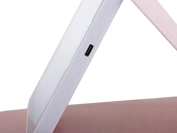 Makeup Mirror Verk 27178 LED Cosmetic Mirror Backlit Pink ...