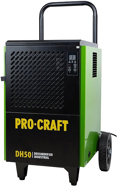 Air Dehumidifier Procraft Industrial Air Dryer DH50, 900 W, 50 l/24 h ...