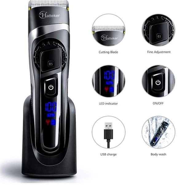 Trimmer Leventi Professional Hair and Beard Trimmer 3 in 1 ...