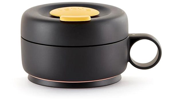Trinkbecher Lékué Faltbarer Becher Mug To Go | lachsfarben ...