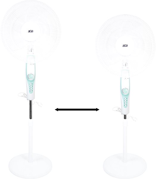 Fan Aga Stand fan 43 cm MR8110 white ...