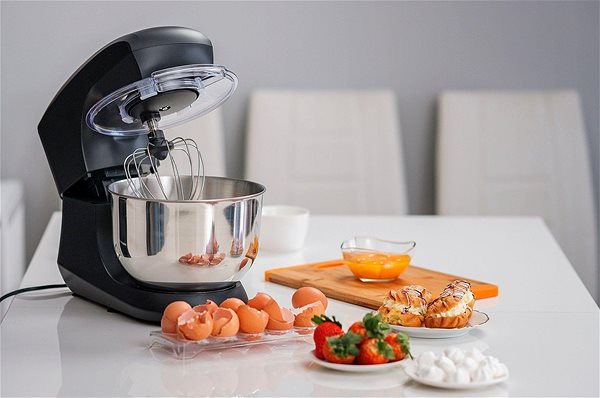 Teesa Easy Cook Single Black food processor.