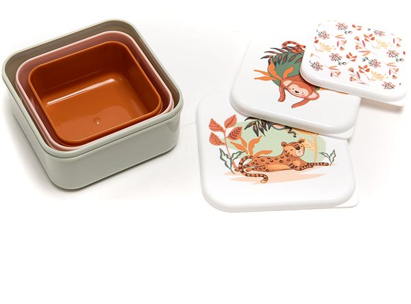 Lunch Box Amadeus Snack box Jalal 3 pcs ...