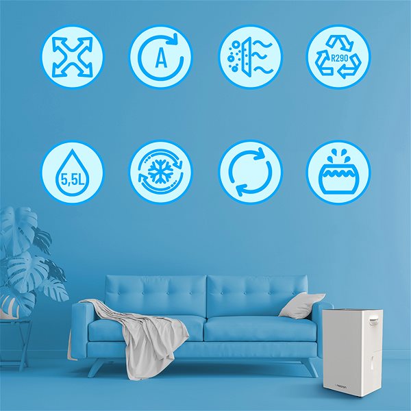 Air Dehumidifier Noaton DF 4120, dehumidifier ...