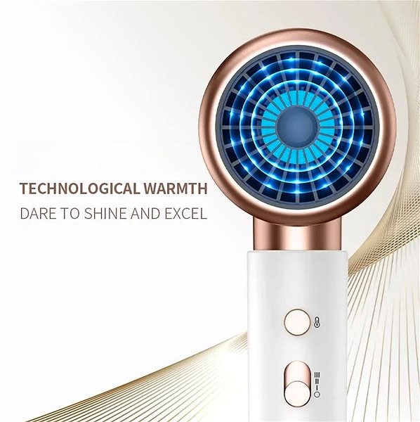 Hair Dryer OLOEY Professional ionic hair dryer 2000 W, 3 speed settings, cold air ...