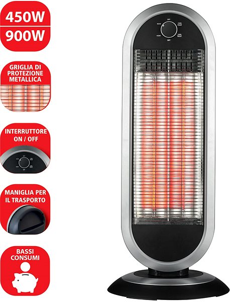 Infrared panel Velamp Carbon radiator PR162C .