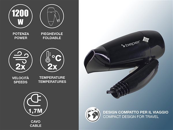 Hair Dryer Beper P301ASC100 ...