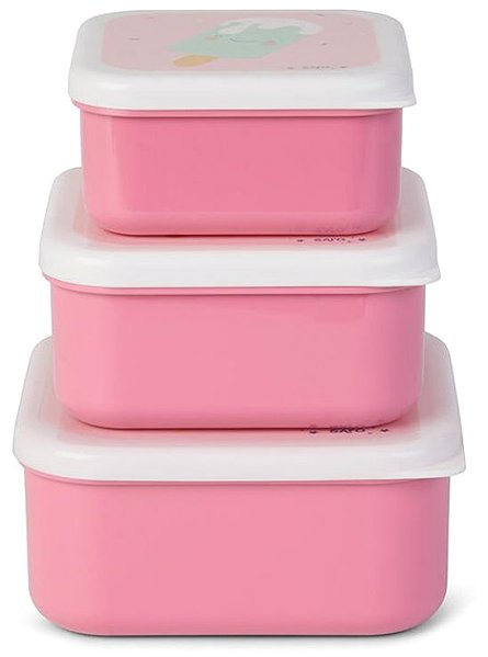 Lunch Box Saro Baby Snack bowl set 3 pcs, Ice Cream ...
