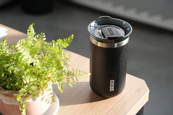 Thermal Mug Wacaco Octaroma Lungo Onyx Black 300 ml ...