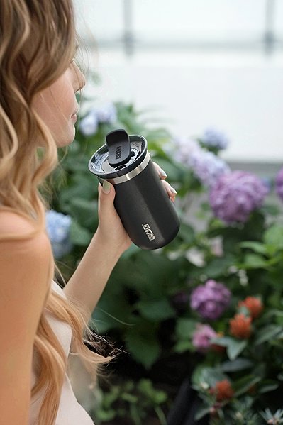 Thermal Mug Wacaco Octaroma Lungo Onyx Black 300 ml ...