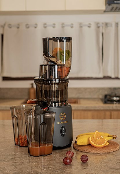BRAWIUM A111 masticating juicer.