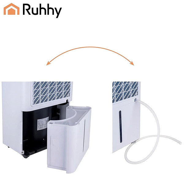 Ruhhy 26801 Brisoo 2000 air dehumidifier, WiFi, 330W, 4300ml, white.