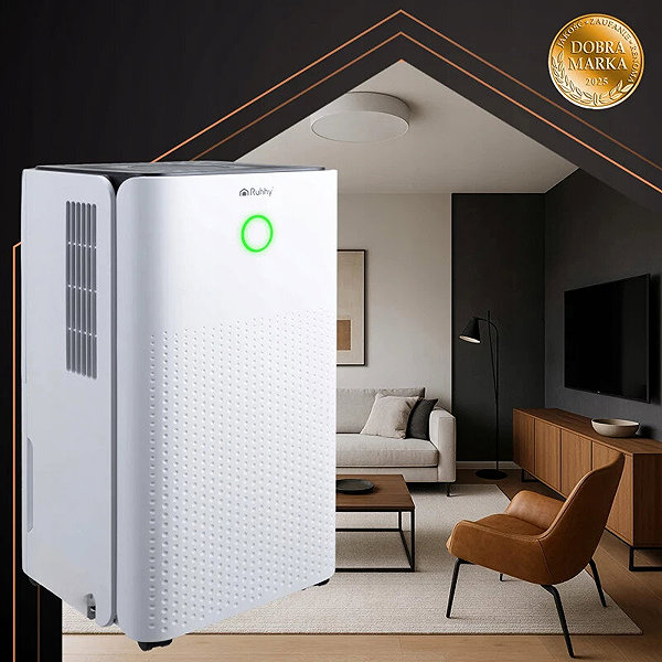 Ruhhy 26498 Dryzix 500 dehumidifier, WiFi, 200W, 2000ml, white.
