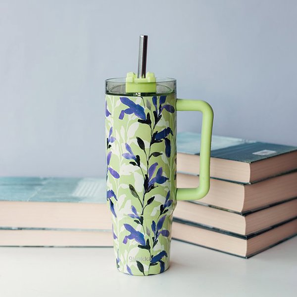 Thermal Mug Quokka Stream with Straw 950ml, Matcha ...
