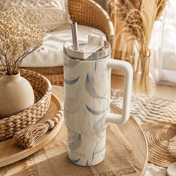 Thermal Mug Quokka Stream with Straw 950ml, Cotton ...
