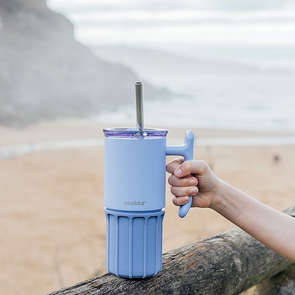 Thermal Mug Quokka Umi with Straw 720ml, Purple ...