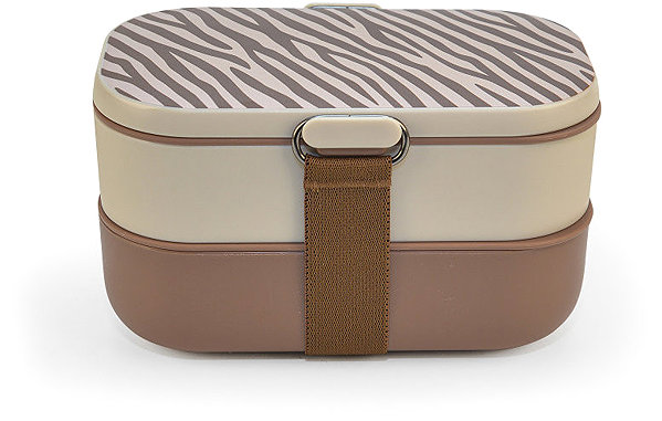 Lunch Box IRIS Barcelona Bento Lunch Box with Cutlery, 1.35 l, beige ...