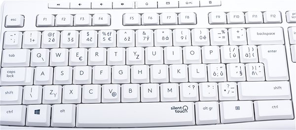 Keyboard and Mouse Set Logitech Wireless Combo MK295, White - CZ/SK ...