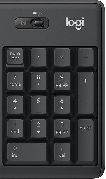 Tastatur/Maus-Set Logitech Wireless Combo MK295, Graphitfarben (US INT) Mermale/Technologie