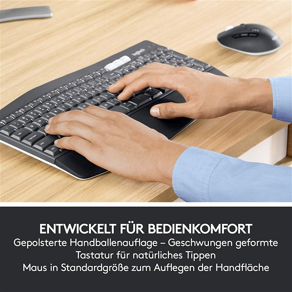 Tastatur/Maus-Set Logitech MK850 – DE ...