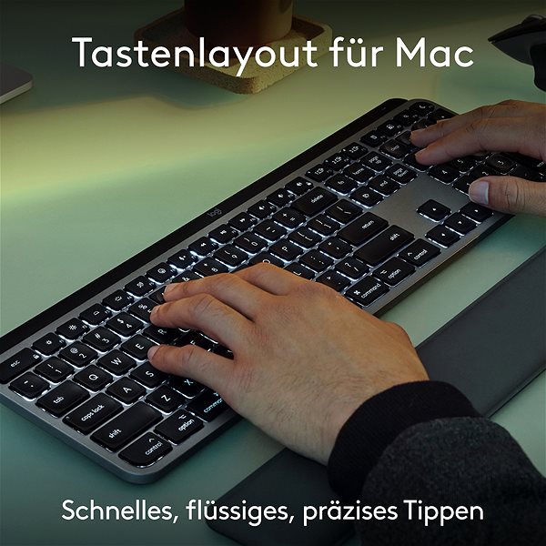 Tastatur/Maus-Set Logitech MX Keys S Combo for Mac Space Grey - US INTL ...