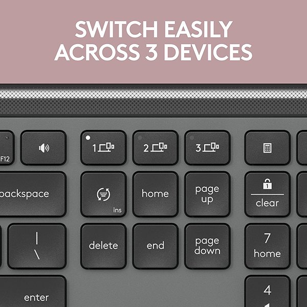 Keyboard Logitech K950 Graphite - US INTL ...