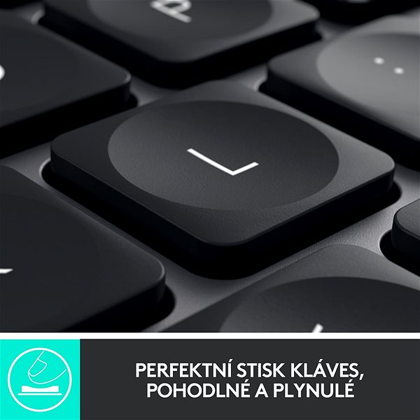 Tastatur Logitech MX Keys Plus - DE Mermale/Technologie