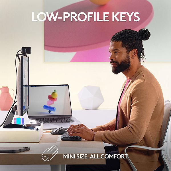 Keyboard Logitech MX Mini Mechanical for Mac Space Grey - US INTL ...